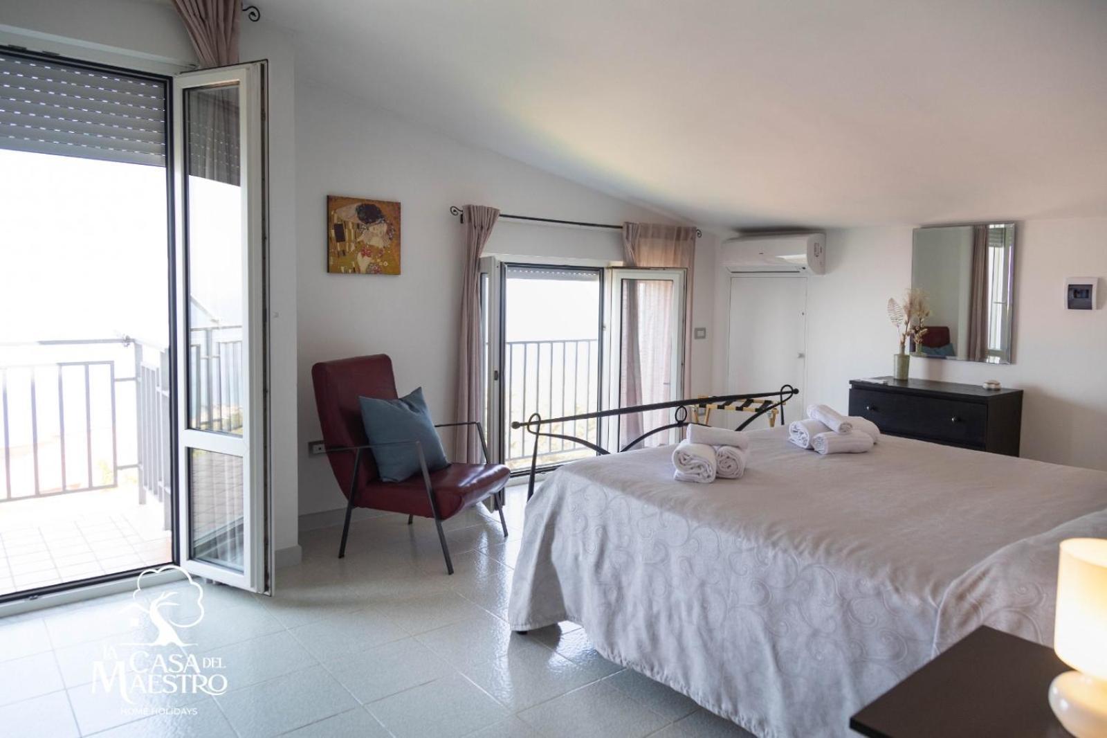 Apartmán La Casa Del Maestro Attico Pisciotta Exteriér fotografie