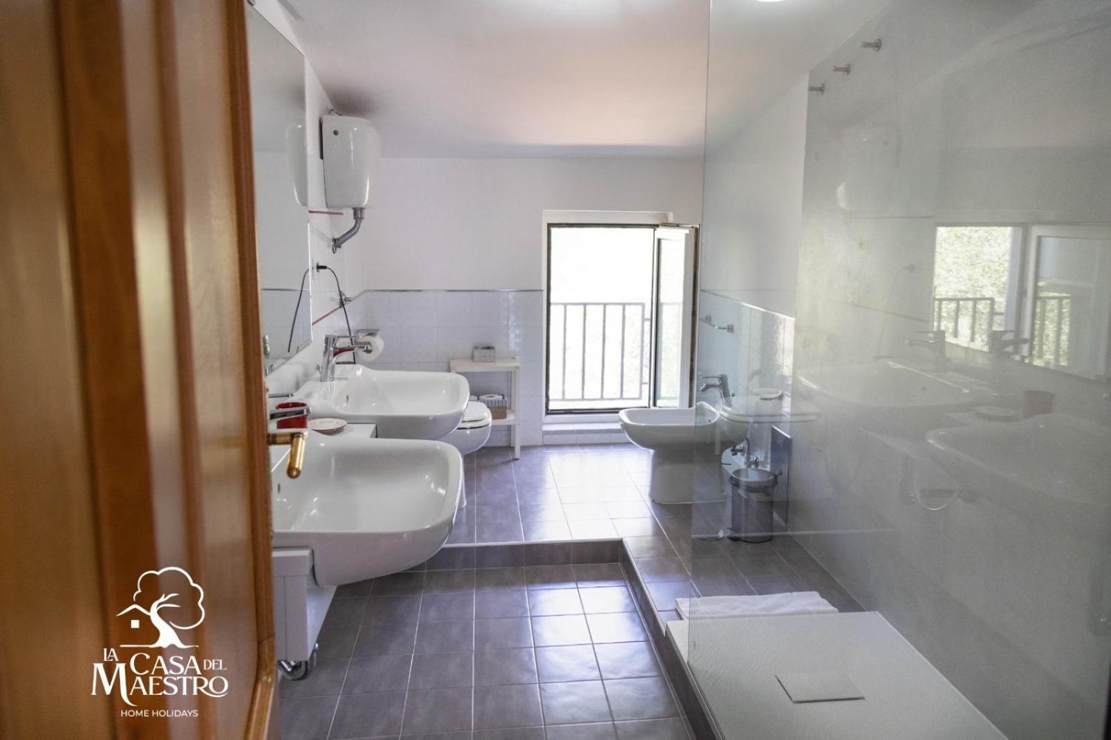 Apartmán La Casa Del Maestro Attico Pisciotta Exteriér fotografie