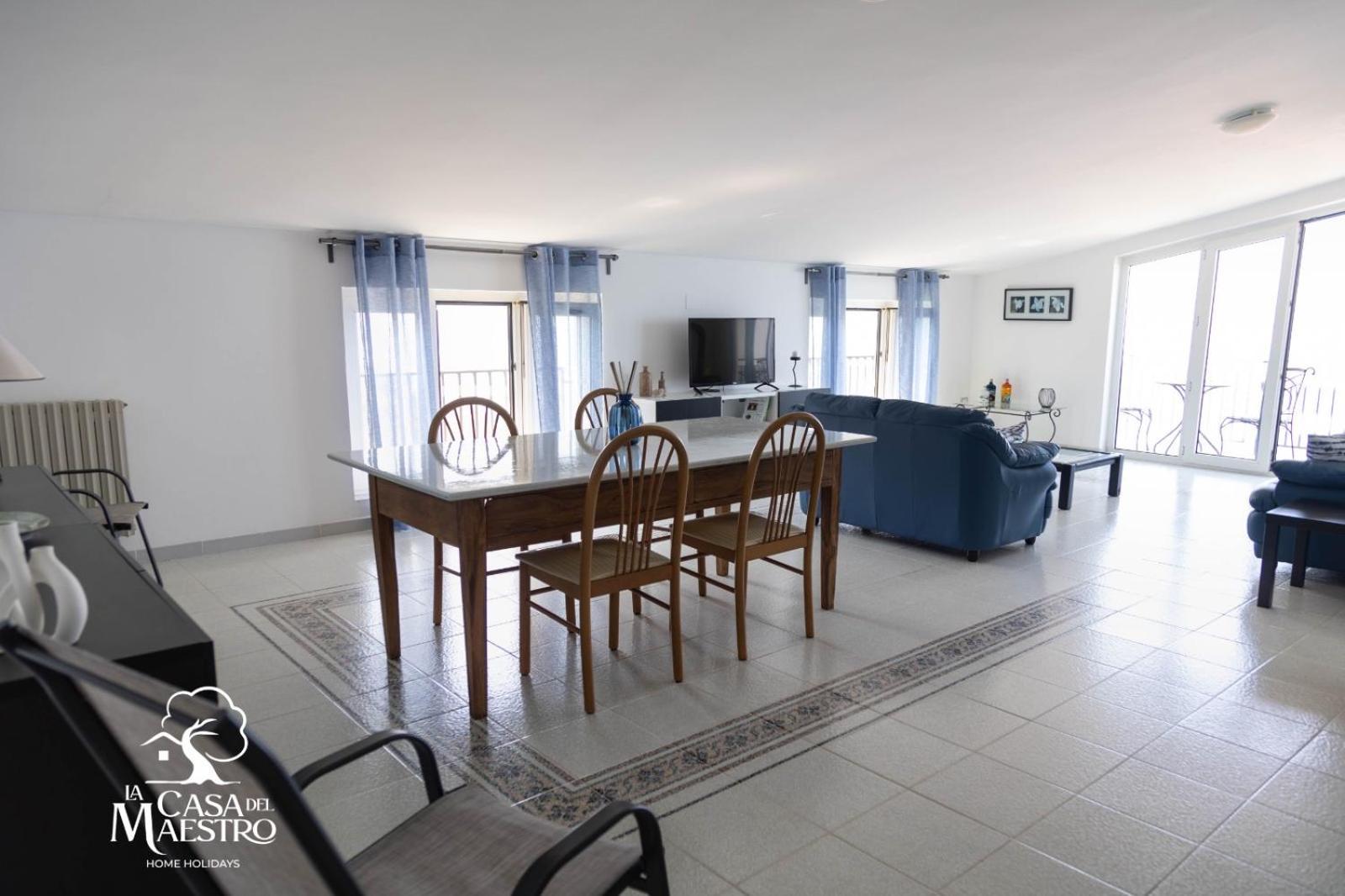 Apartmán La Casa Del Maestro Attico Pisciotta Exteriér fotografie